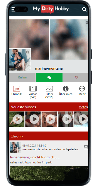 Marina Montana bei MyDirtyHobby